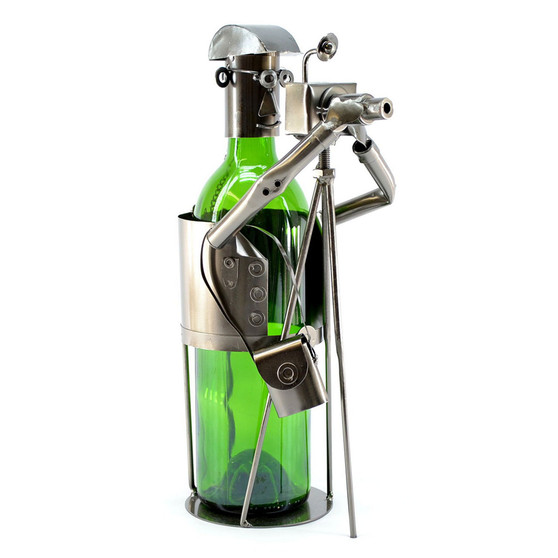 Photographer Wine Bottle Holder