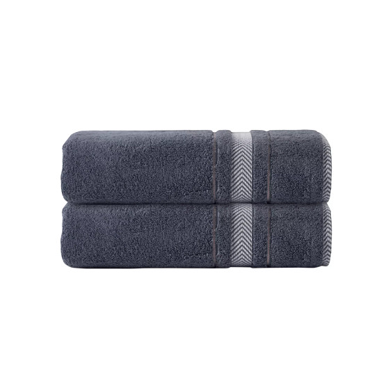 Enchante Home Turkish Cotton 2-Pc. Bath Towel Set