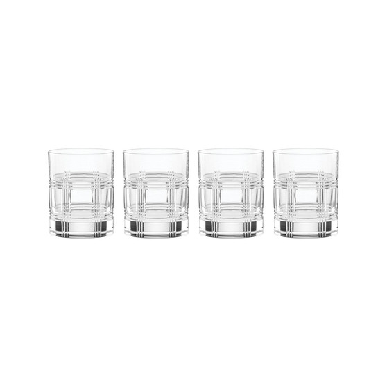 Hudson Double Old Fashioned Glasses, Set of 4