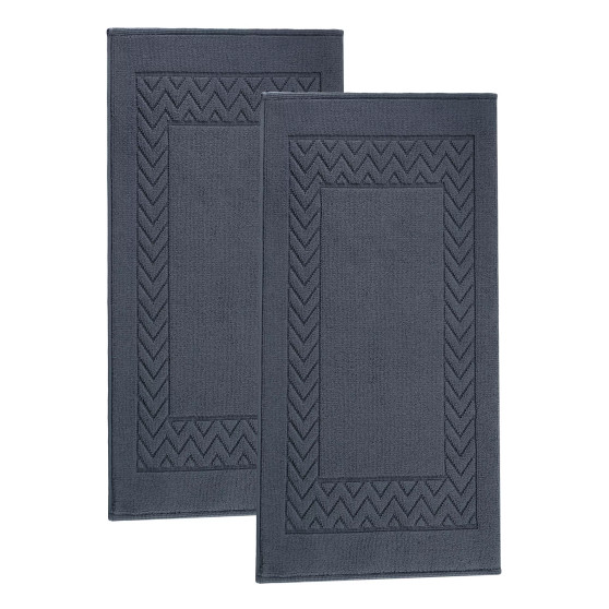 Enchante Home Turkish Cotton 2-Pc. Bath Mats