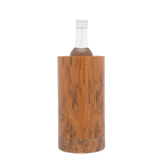 Wood Decal Insulated Wine Chiller