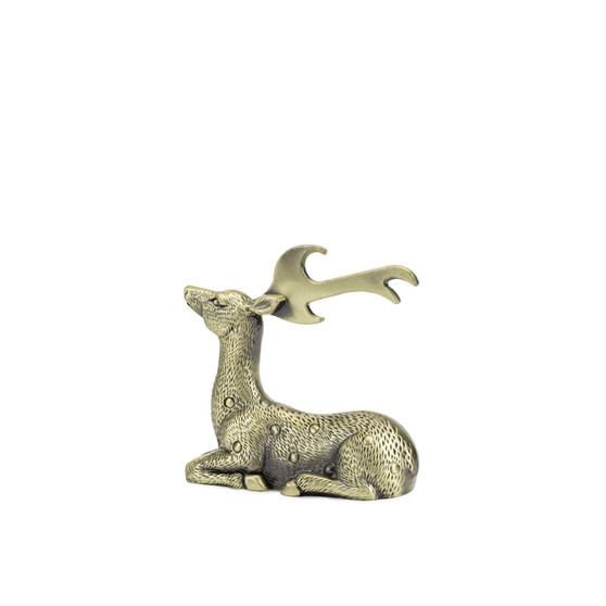 Gilded Deer Bottle Opener