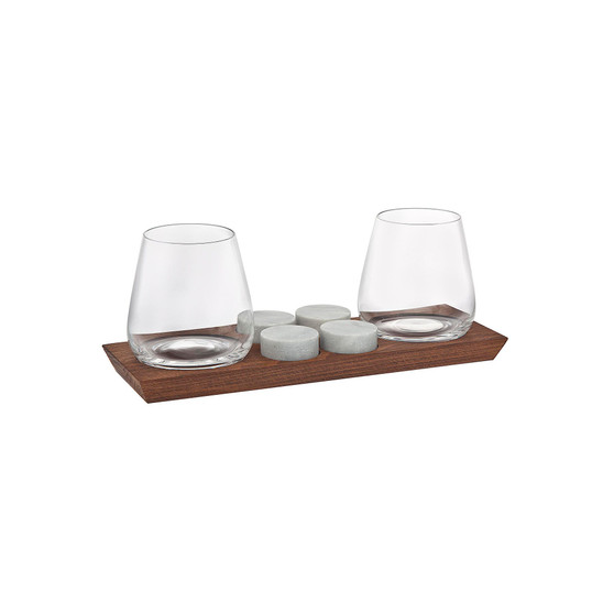 Stone Cold 7pc Set Tray decant