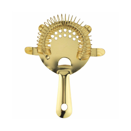 24K Gold-Plate 4-Prong Strainer