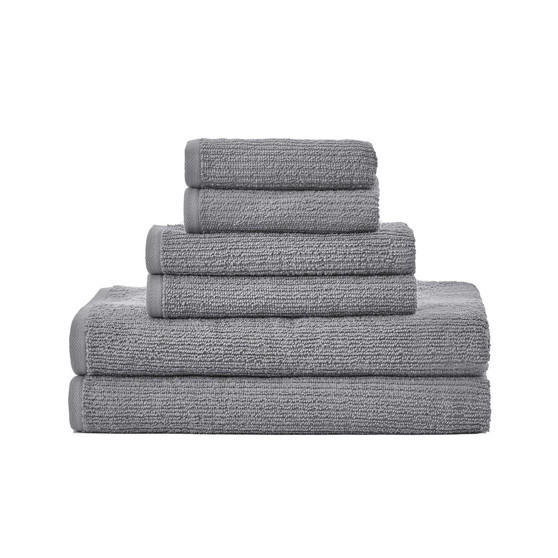 Brookwater Cotton Terry 6 Piece Towel Set
