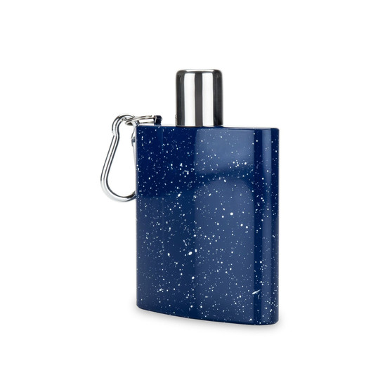 Enamel Carabiner Flask