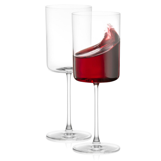 Claire Red Wine Glasses, Set of 2