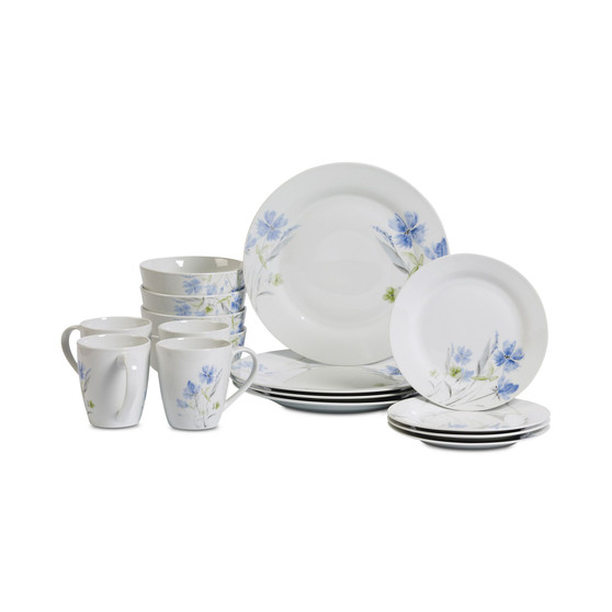 Wildflower 16-Pc. Dinnerware Set, Service for 4