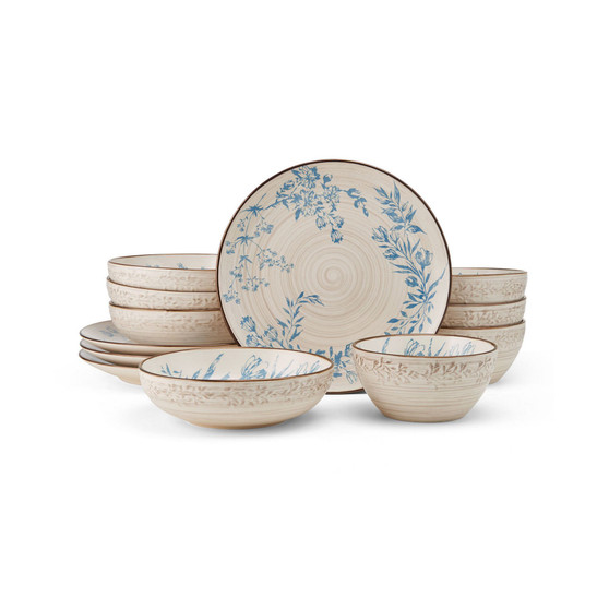 Bella 12 Piece Dinnerware Set