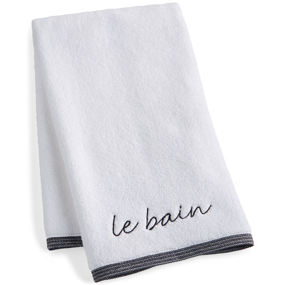 Le Bain Hand Towel, 16" x 30", Created for Macy's