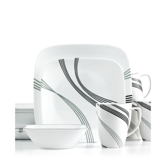 Urban Arc 16-Pc. Set, Service for 4