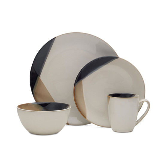Gourmet Basics by Caden 16-Pc. Dinnerware Set
