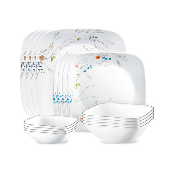 Adlyn 16 Piece Dinnerware Set, Service for 4