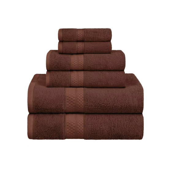 Rayon from Bamboo Blend Solid Towel Set Collection