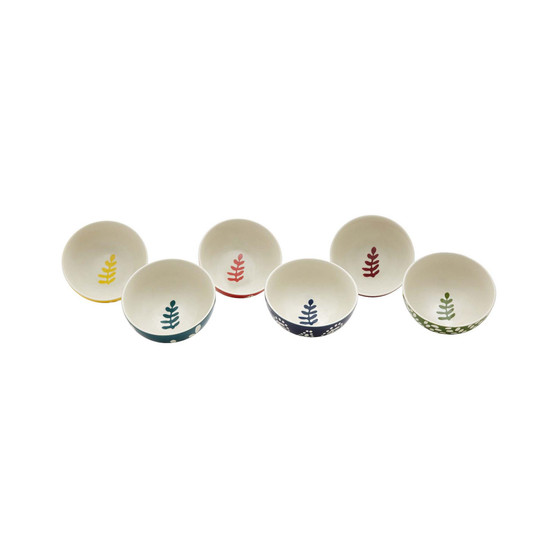 Nature Remix Serving Bowls 6 Piece Set, Service for 6