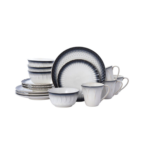 blake 16 pc dinnerware set, service for 4