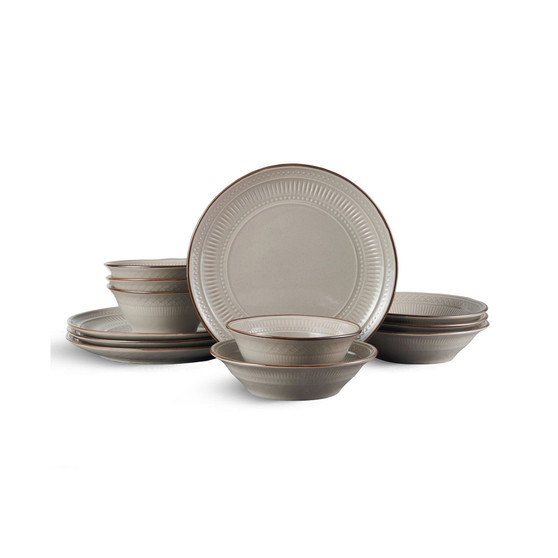 Easton 12 Piece Dinnerware Set