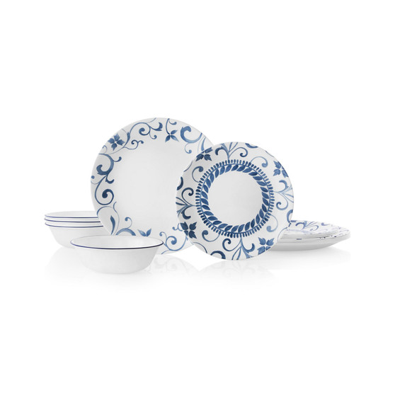 Artemis 12-PC Dinnerware Set, Service for 4