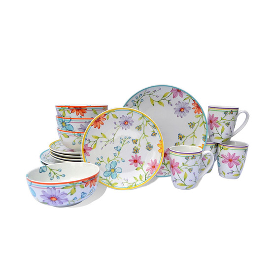 Charlotte 16 Piece Dinnerware Set