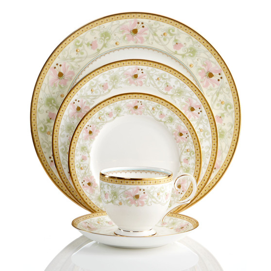 Dinnerware, Blooming Splendor 5 Piece Place Setting