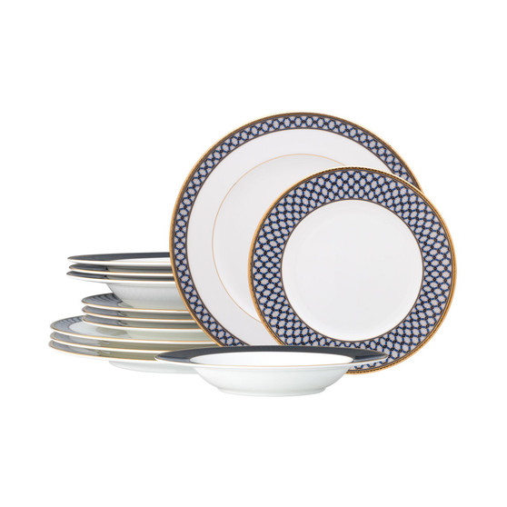 Blueshire 12 Piece Set, Service For 4