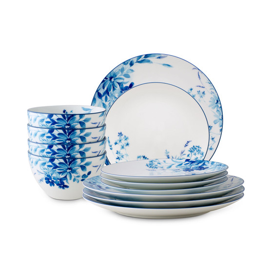 Blossom Road 12-Pc. Dinnerware Set