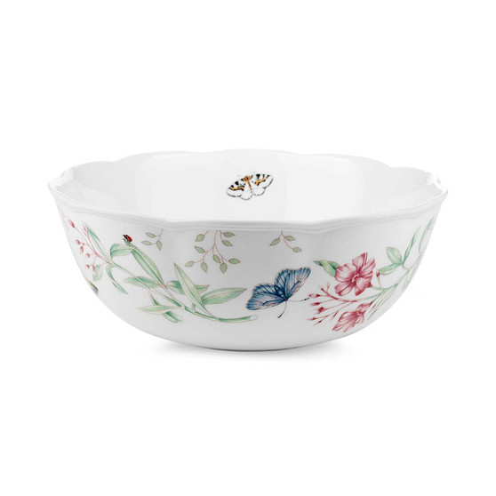 Butterfly Meadow Large 10" Porcelain Serve Bowl