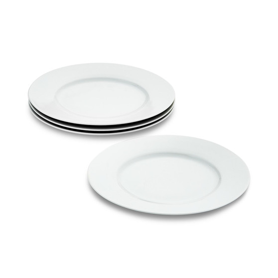 Basics Rim Salad Plates, Set of 4, Created for Macy's
