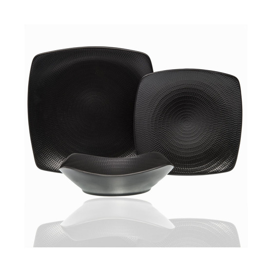 Black Rice 18-piece Dinner Set