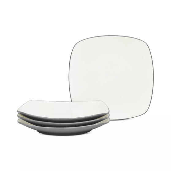 Colorwave Square Salad Plates, Set of 4