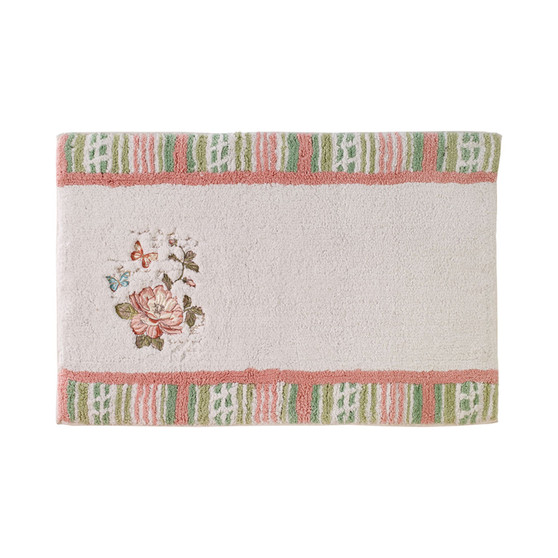 Butterfly Garden Bath Rug