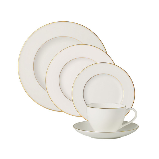 Anmut Gold 5 Piece Place Setting
