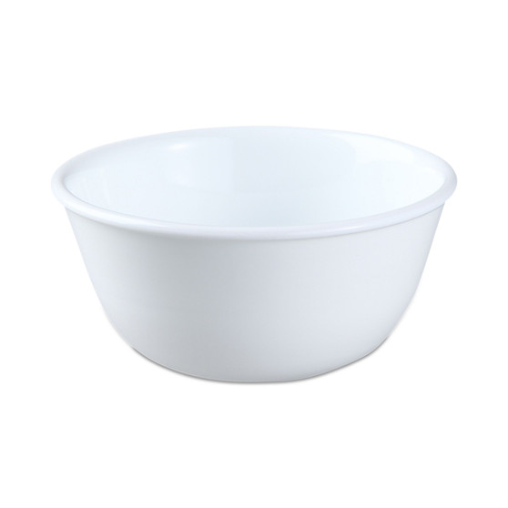 Round Winter Frost White Dessert Cup