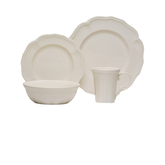 Classic 16-piece Dinner Set with Coupe Bowl