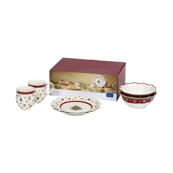 Toys Delight 6 Piece White Breakfast Set