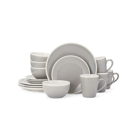 Gourmet Basics by Melanie Gray 16-PC Dinnerware set, Service for 4