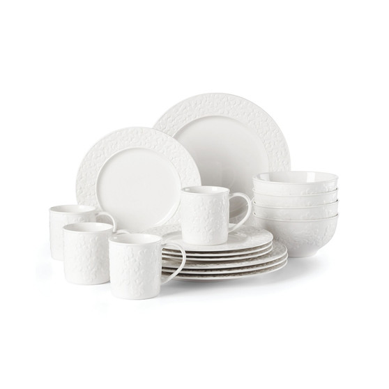 Blossom Lane 16 Piece Dinnerware Set