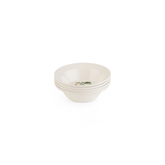 Botanic Garden  Harmony Amber 4 Piece Cereal Bowl Set