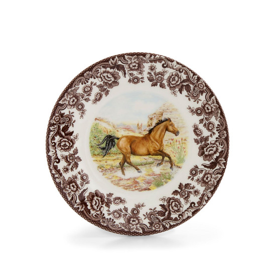 American Quarter Horse Salad Plate