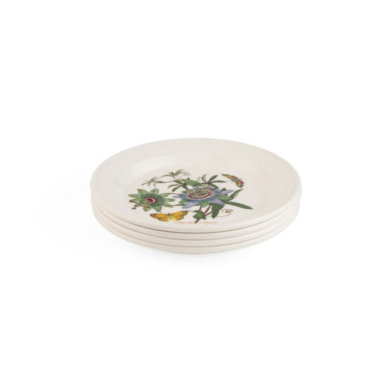 Botanic Garden  Harmony Amber 4 Piece Dinner Plate Set