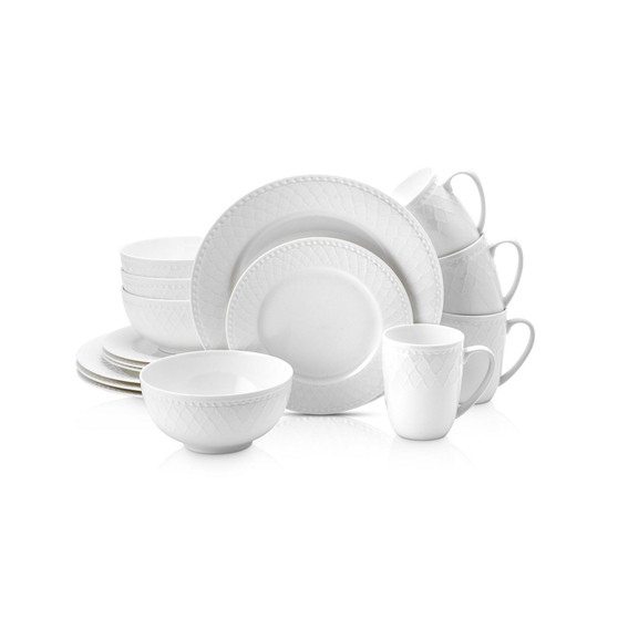 Alexandria 32 Piece Dinnerware Set, Service for 8