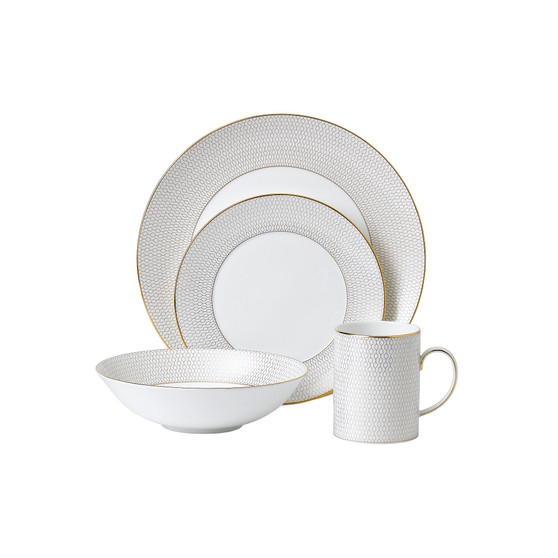 Gio Gold 4-Piece Place Setting