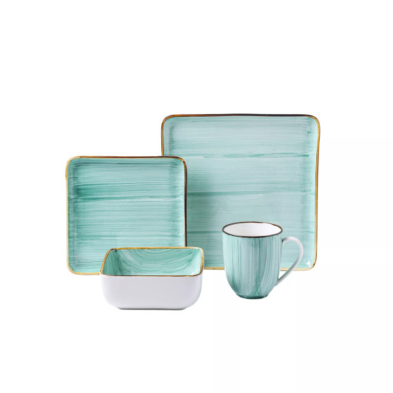 Esmeralda 32 Piece Dinnerware Set, Service for 8