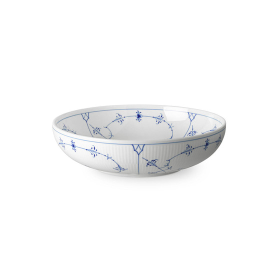 Blue Fluted Plain Bowl 2.4L