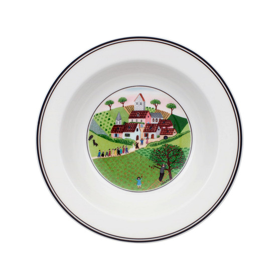 Design Naif Rim Cereal Bowl Wedding Procession