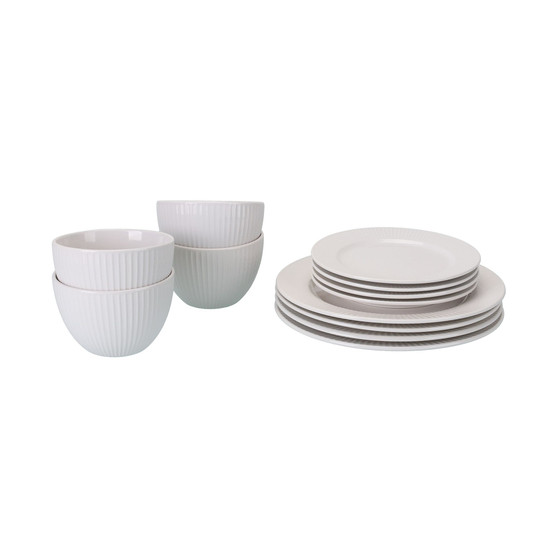 Sunray 12 Piece Dinnerware Set, Service for 4