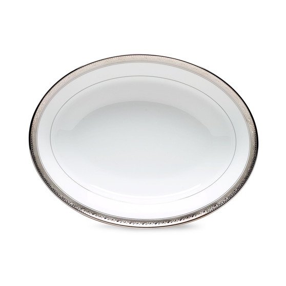 Dinnerware, Crestwood Platinum Oval Vegetable Dish