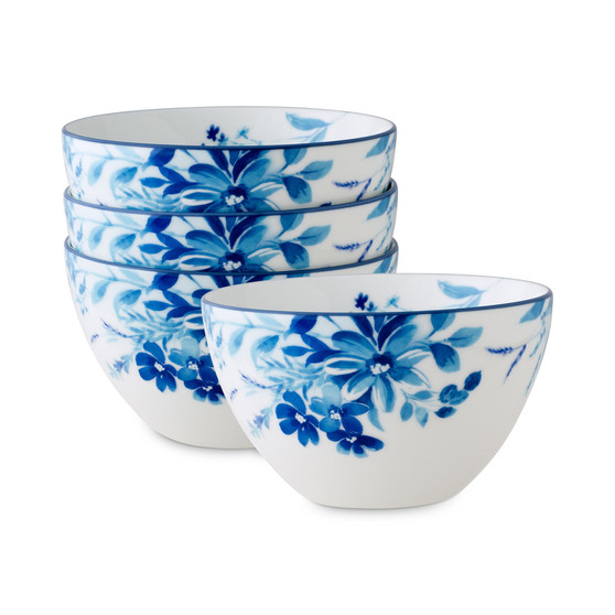 Blossom Road Cereal Bowls, Set of 4