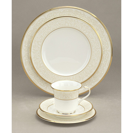 "White Palace" Gravy Boat & Stand