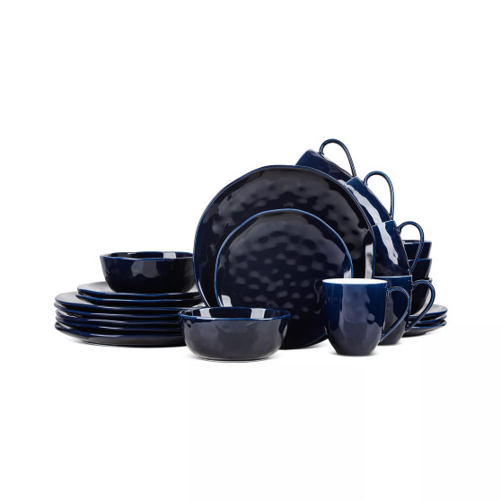 Ivy 24 Piece Dinnerware Set, Service for 6